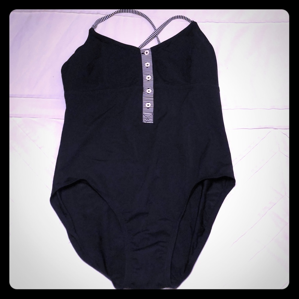 Converse one piece black swimsuit